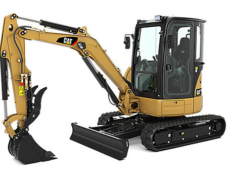 Arriendo de Miniexcavadora Cat 303 para Paisajismo